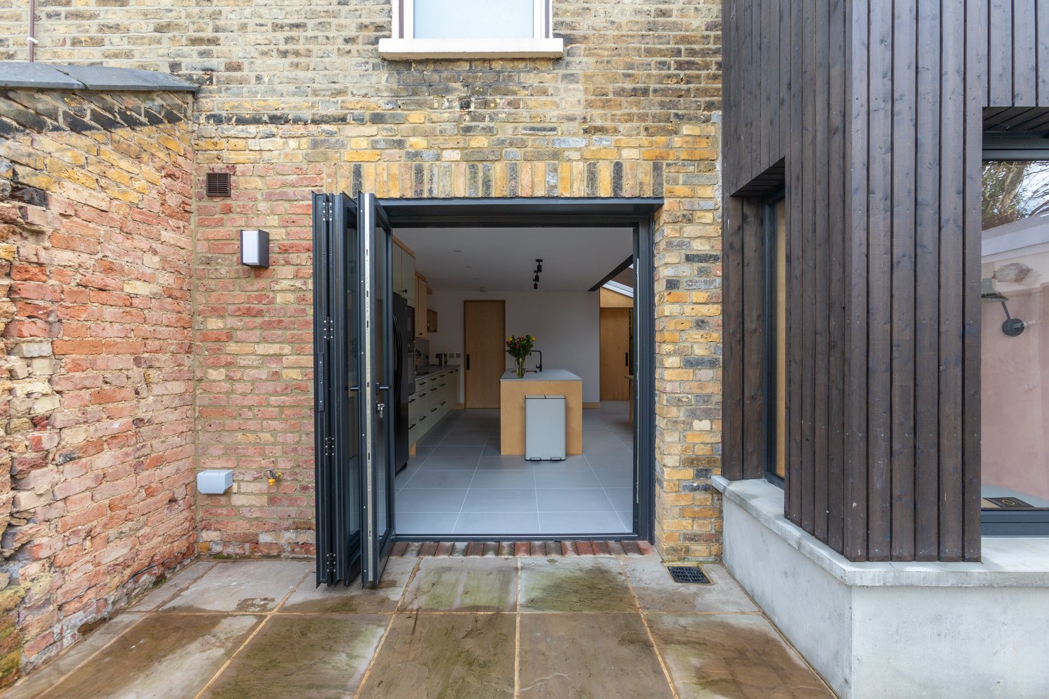 A House with Black Timber