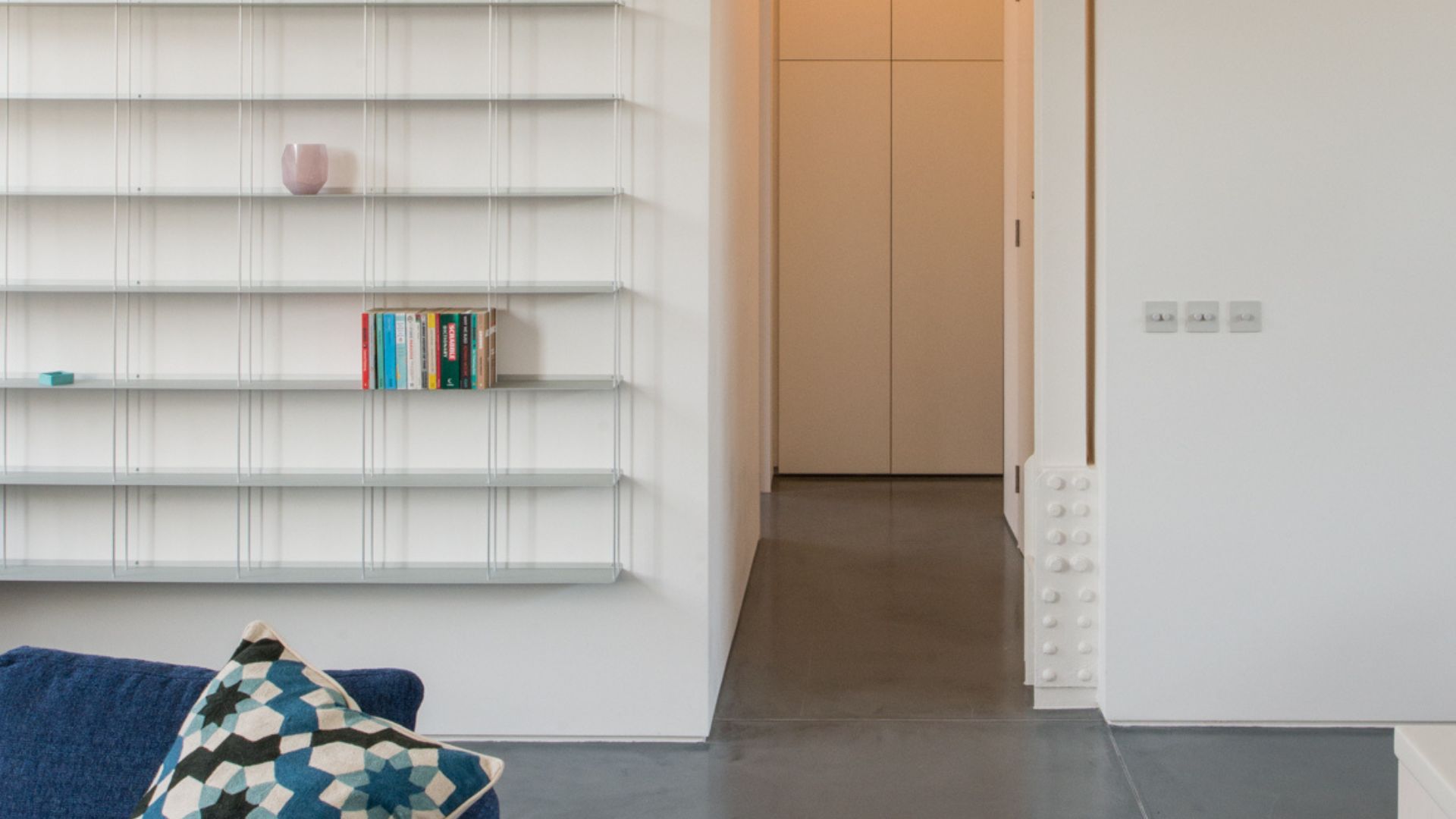 Concealed Utility Zone and Birch Joinery