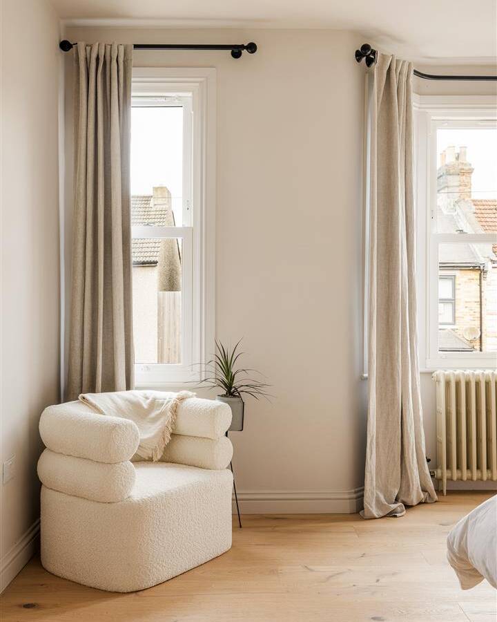 Kitchen and Rear Extension and Loft Conversion Victorian Dining Room, East London Window detail